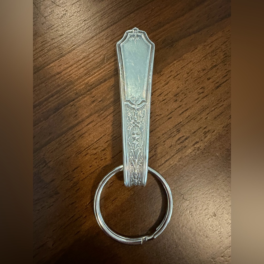 Handmade Silverware Keychain